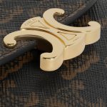 SMALL FLAP WALLET TRIOMPHE IN TRIOMPHE CANVAS TAN - Image 5